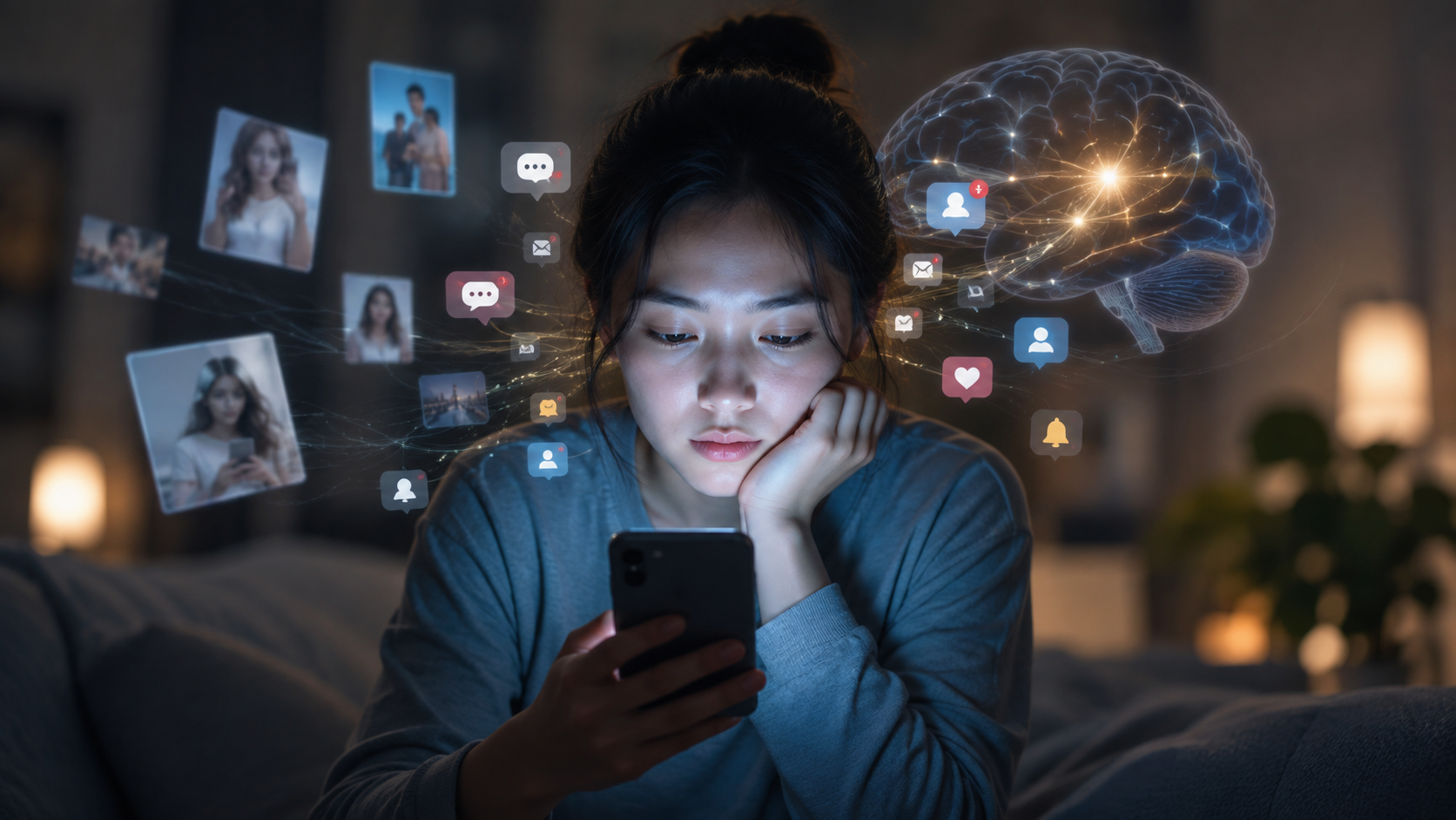Digital Overload at Midnight
