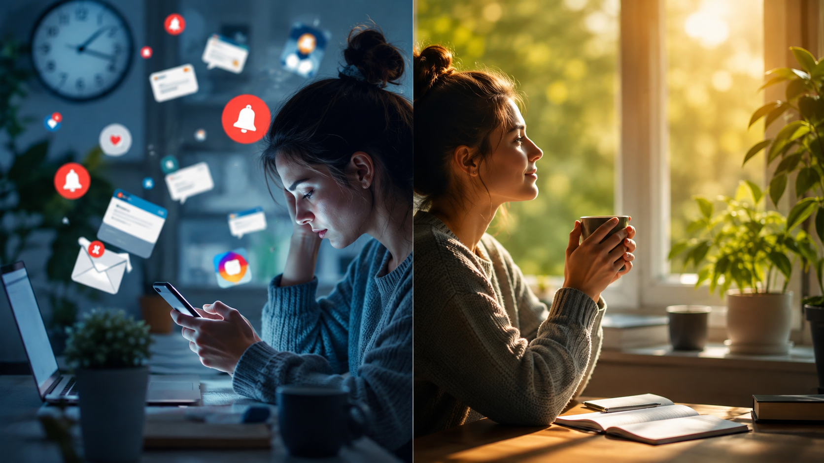 From Digital Overload to Mindful Calm