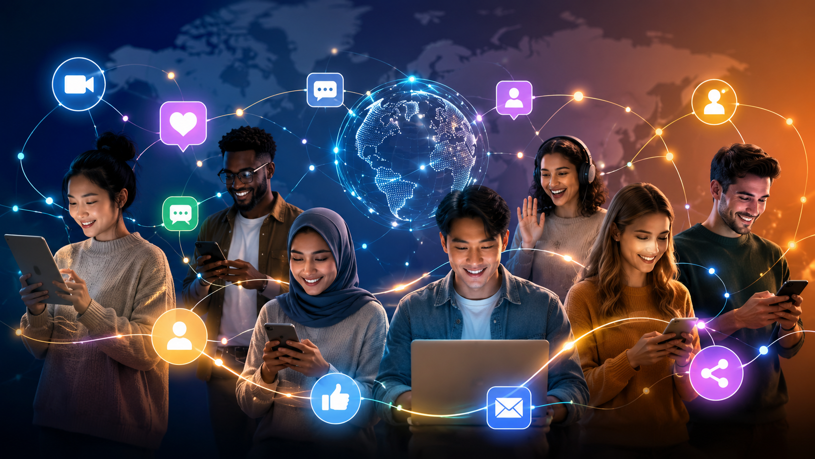 Global Connections Through Digital Networks